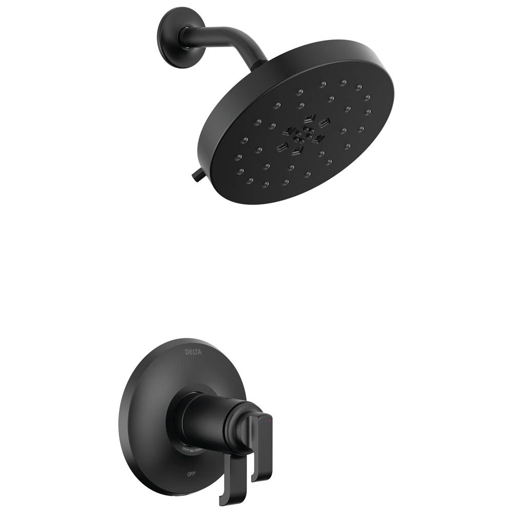 Delta Faucet - TetraE 17T Series Shower Trim - Matte Black