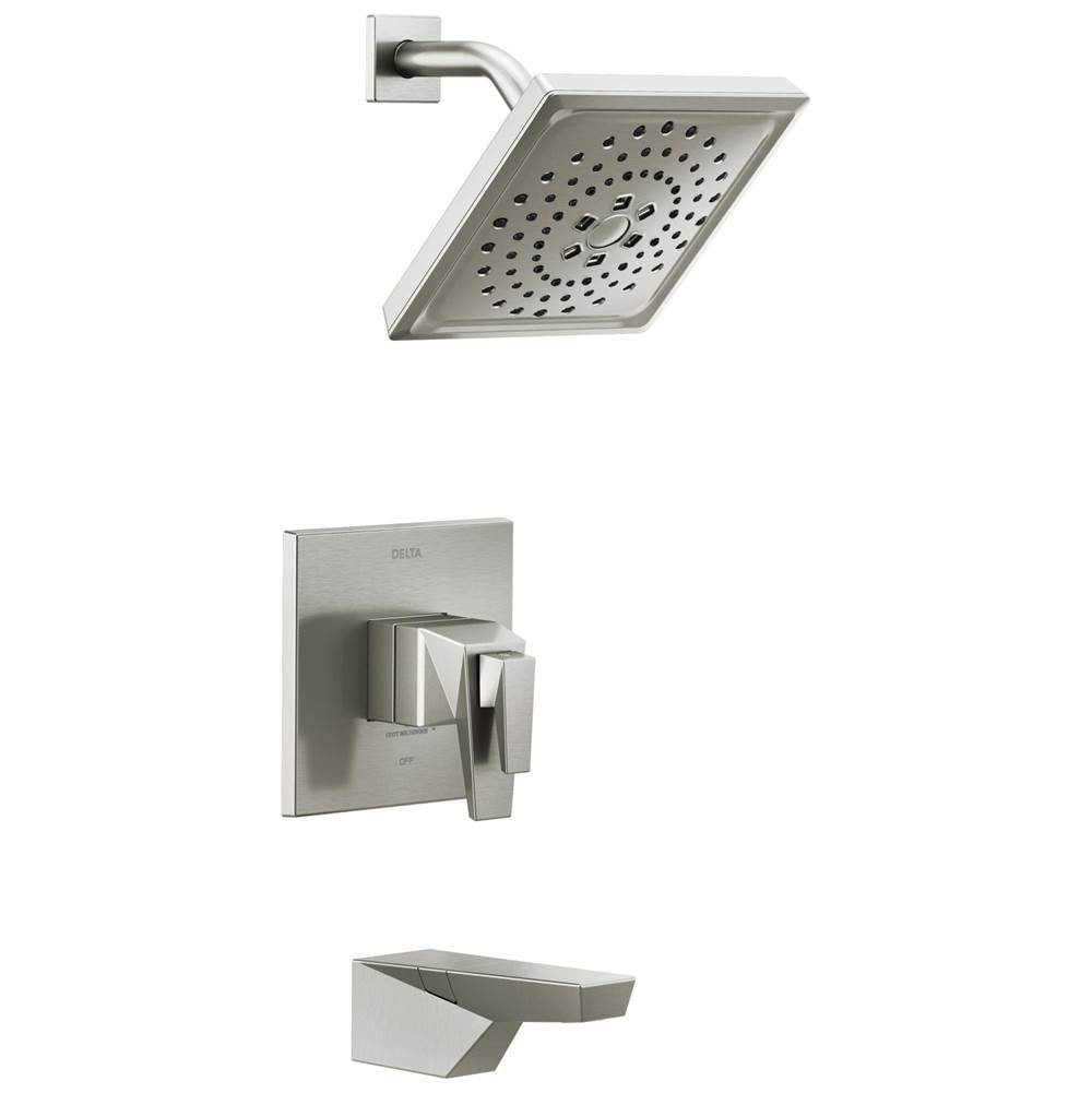 Delta Faucet - TrillianE TempAssure 17T Series Tub & Shower Trim - Lumicoat® Stainless