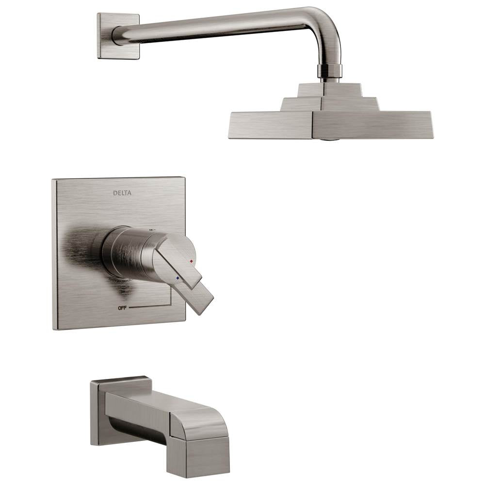 Delta Faucet - Ara TempAssure 17T Series H2Okinetic Tub & Shower Trim - Stainless