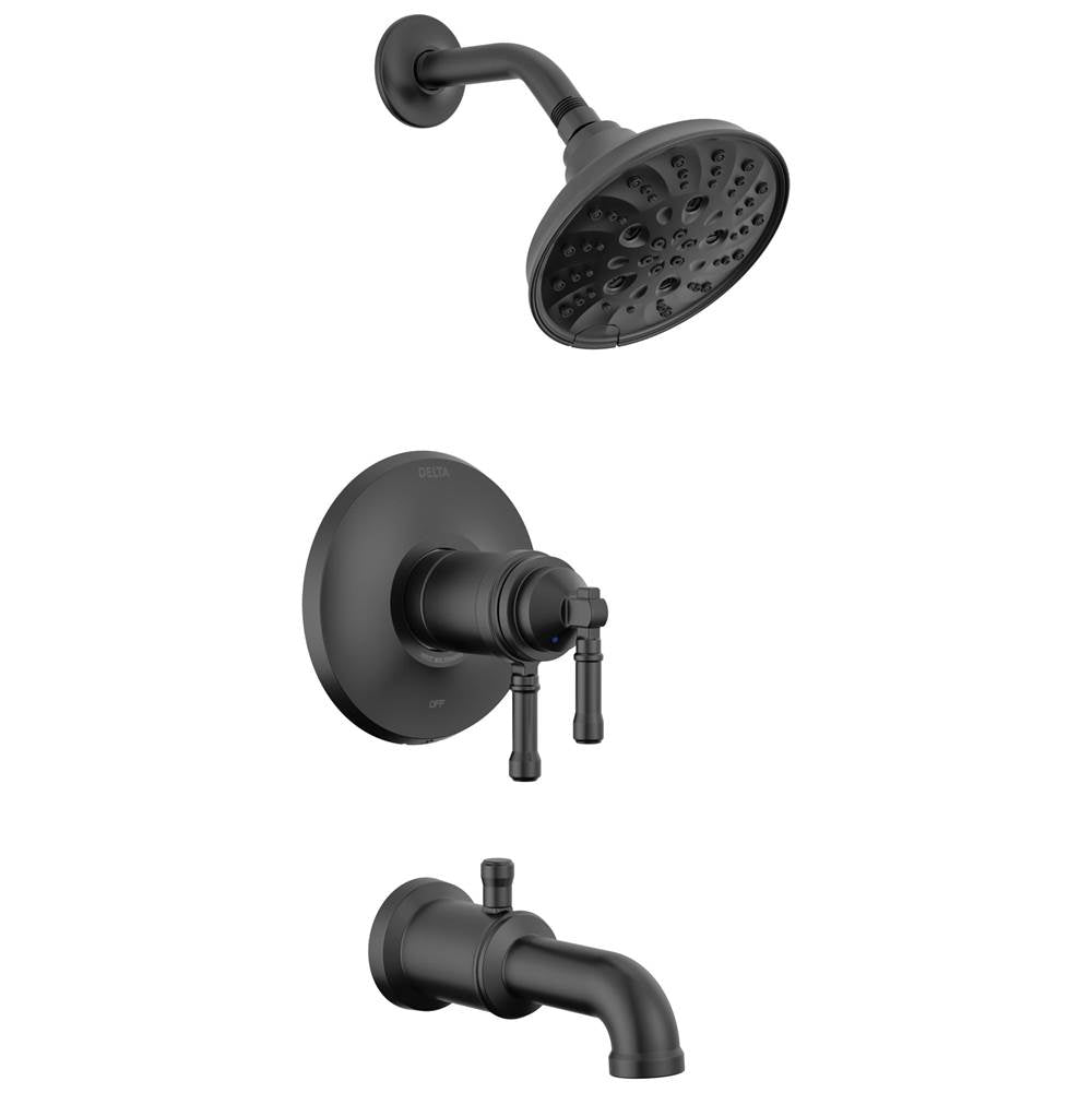 Delta Faucet - BroderickE 17T Series Tub Shower Trim - Matte Black