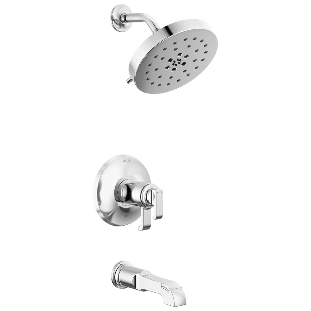 Delta Faucet - TetraE 17T Series Tub Shower Trim - Lumicoat® Chrome