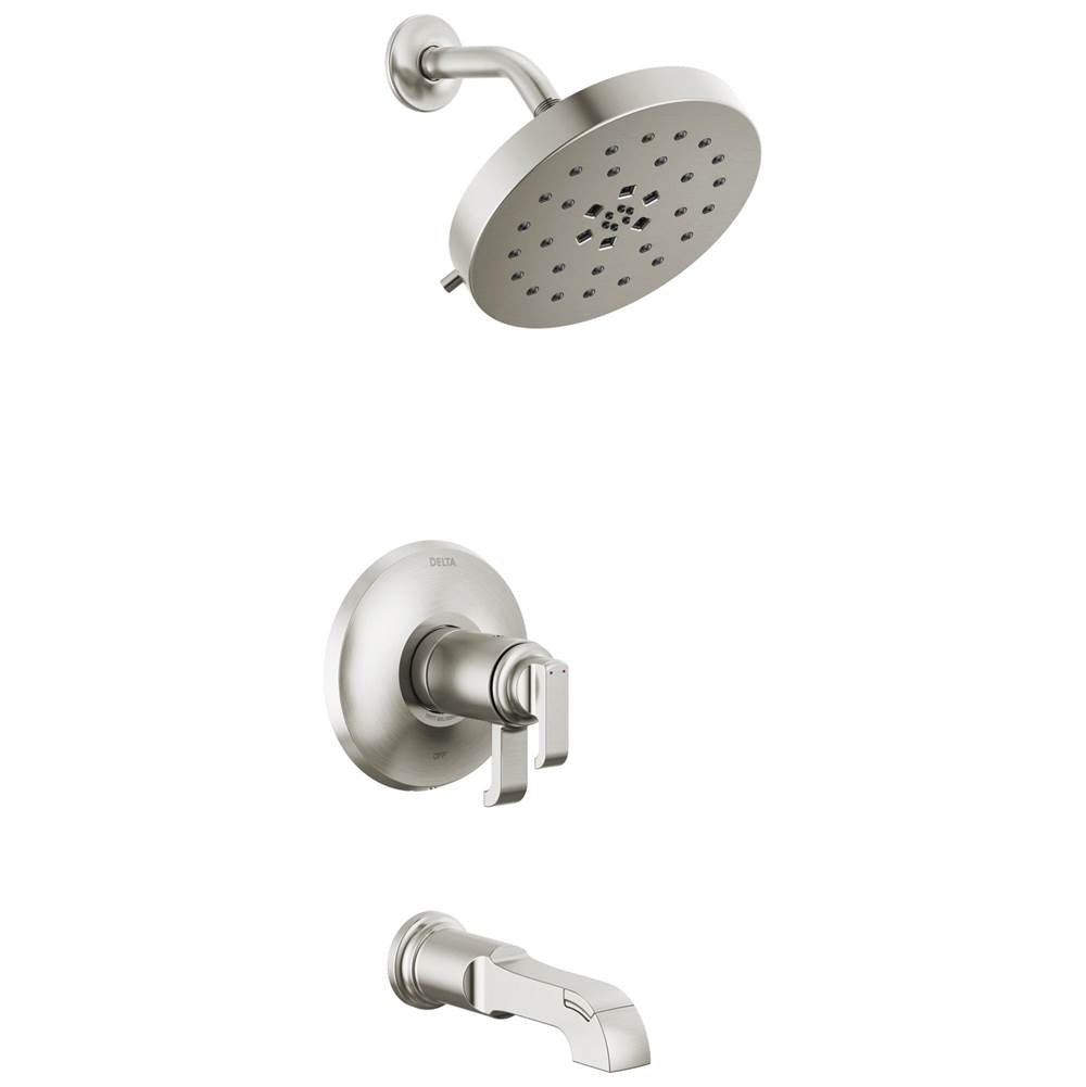Delta Faucet - TetraE 17T Series Tub Shower Trim - Lumicoat® Stainless