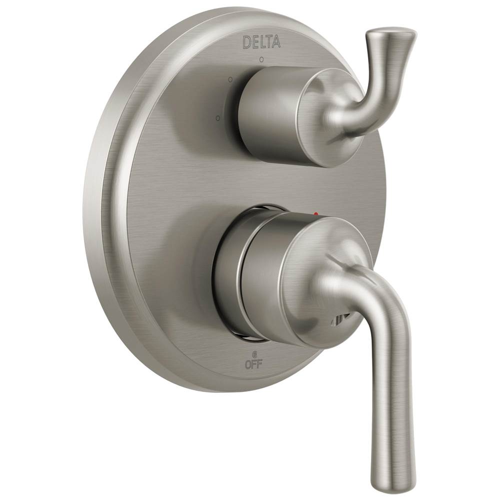 Delta Faucet - KayraE Two-Handle Monitor 14 Series Valve Trim with 3-Setting Integrated Diverter - Stainless