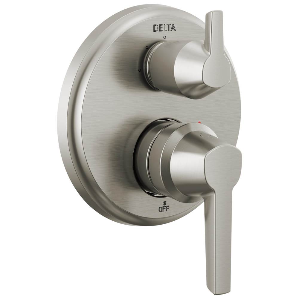 Delta Faucet - GaleonE 14S Integrated Diverter Trim - 3 Setting - Lumicoat® Stainless