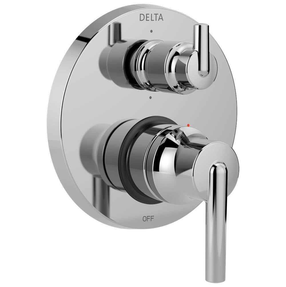 Trinsic Contemporary Two Handle Monitor 14 Series Valve Trim with 6-Setting Integrated Diverter