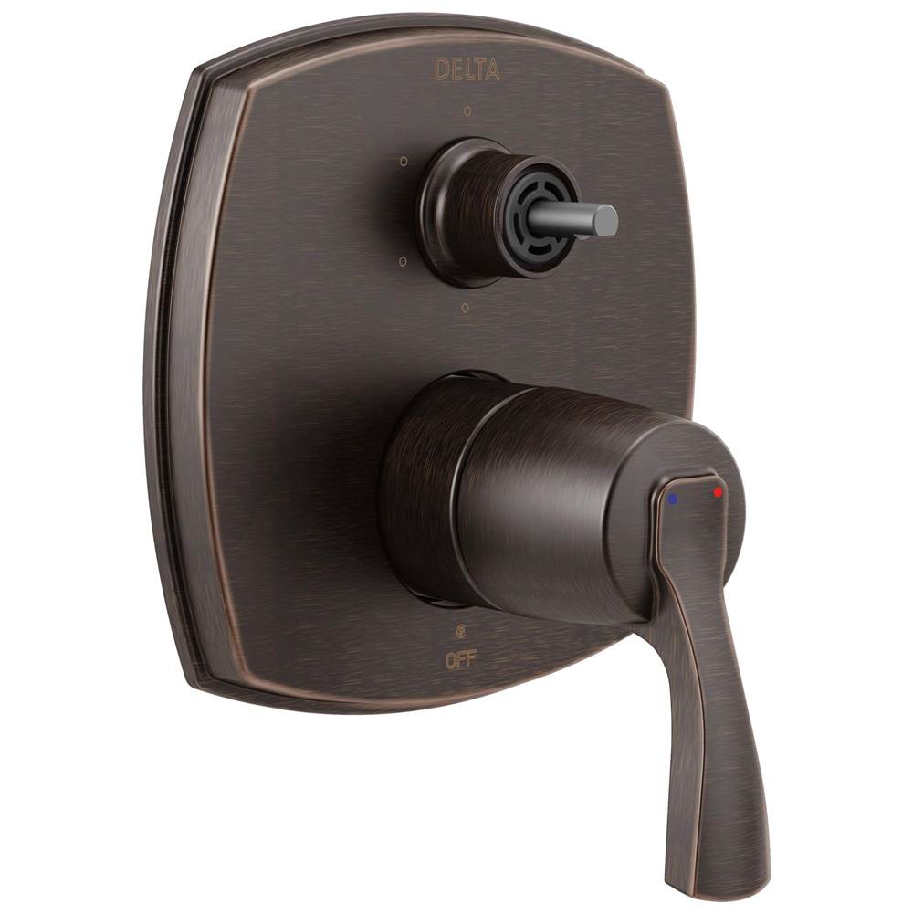 Delta Faucet - Stryke 14 Series Integrated Diverter Trim with Six Function Diverter Less Diverter Handle - Venetian Bronze