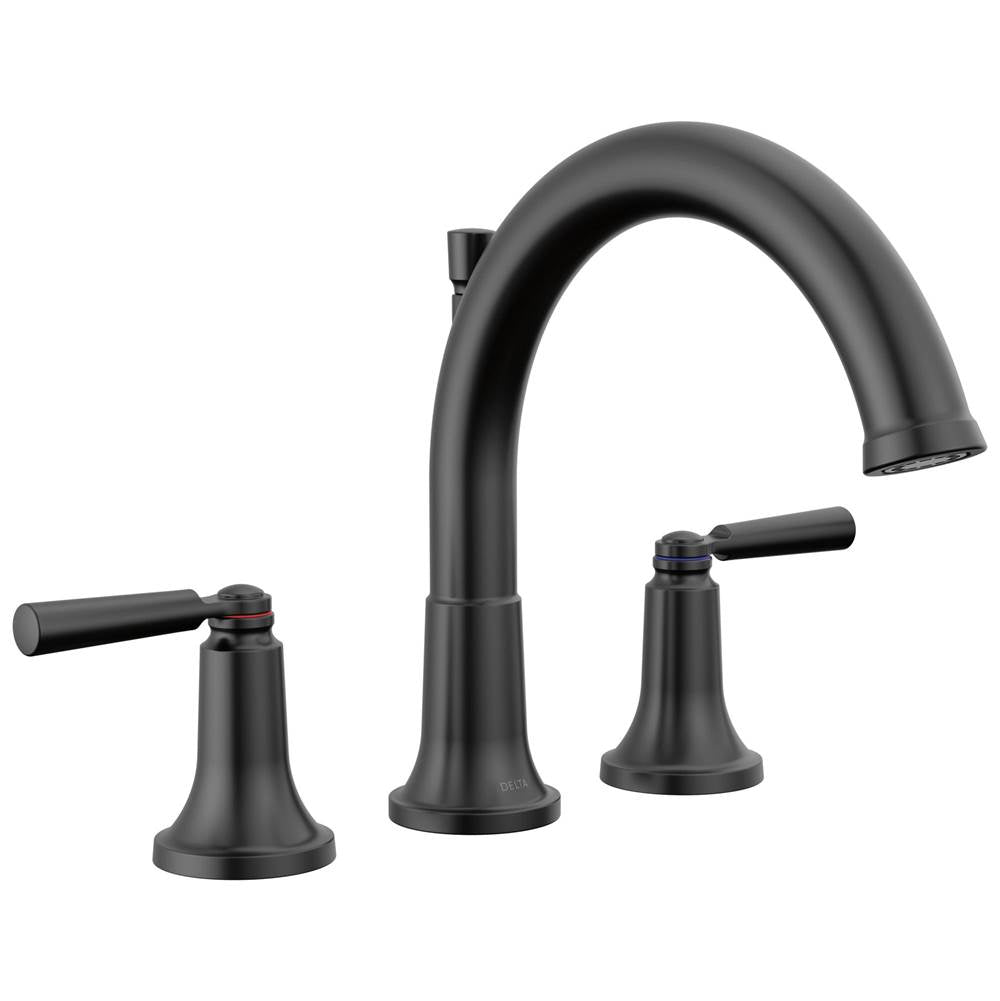 Delta Faucet - SaylorE Roman Tub Trim - Matte Black