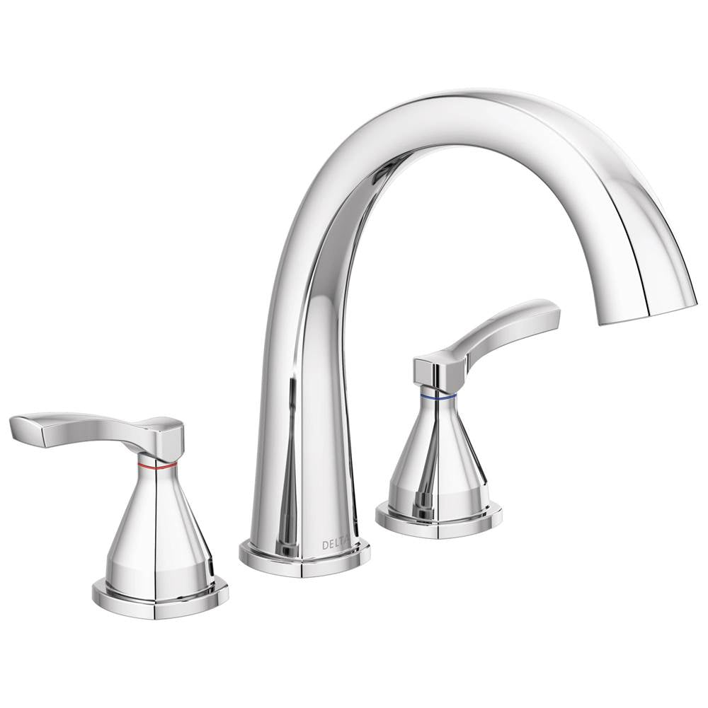 Delta Faucet - Stryke Roman Tub Trim - Lumicoat Chrome