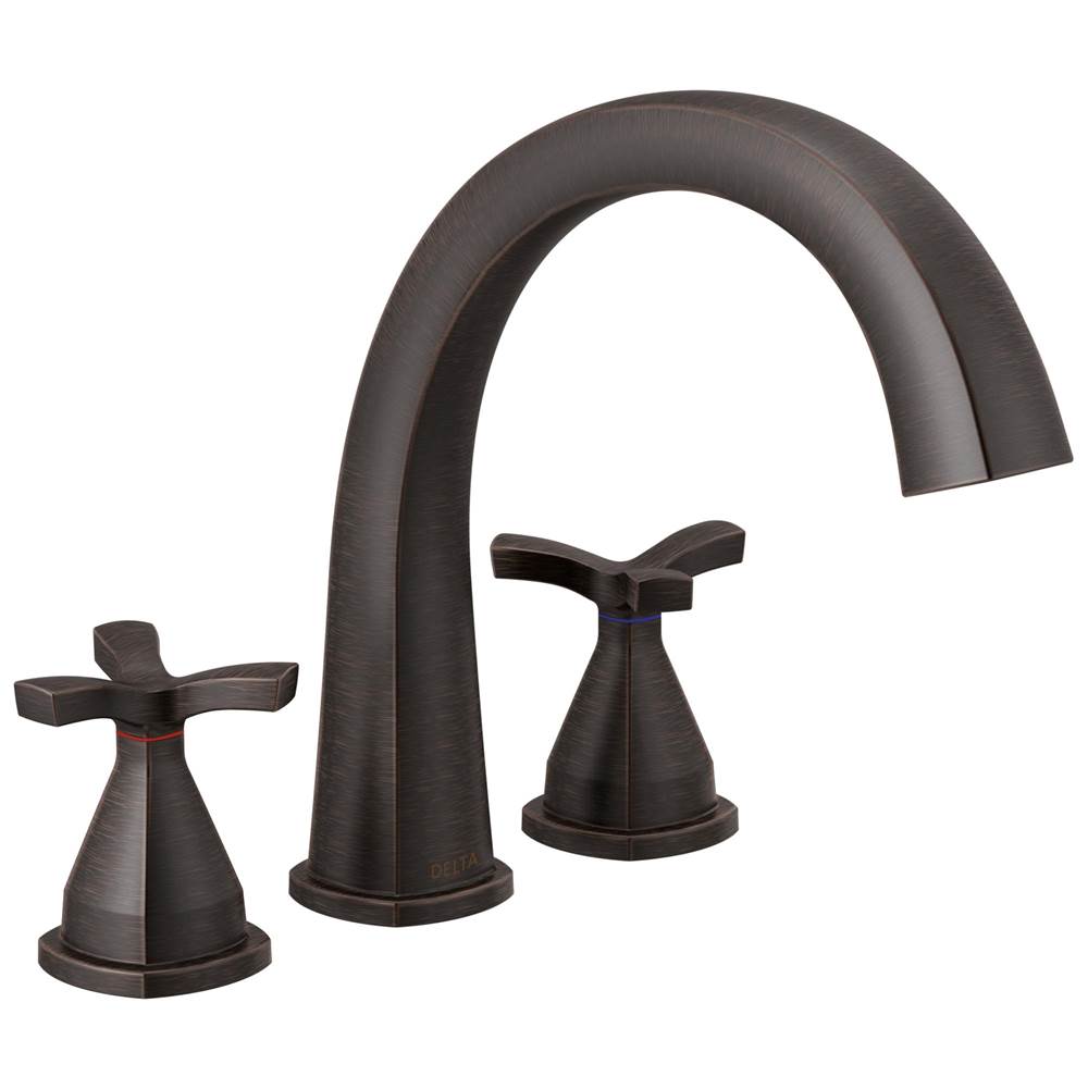 Delta Faucet - Stryke Three Hole Roman Tub Trim - Venetian Bronze