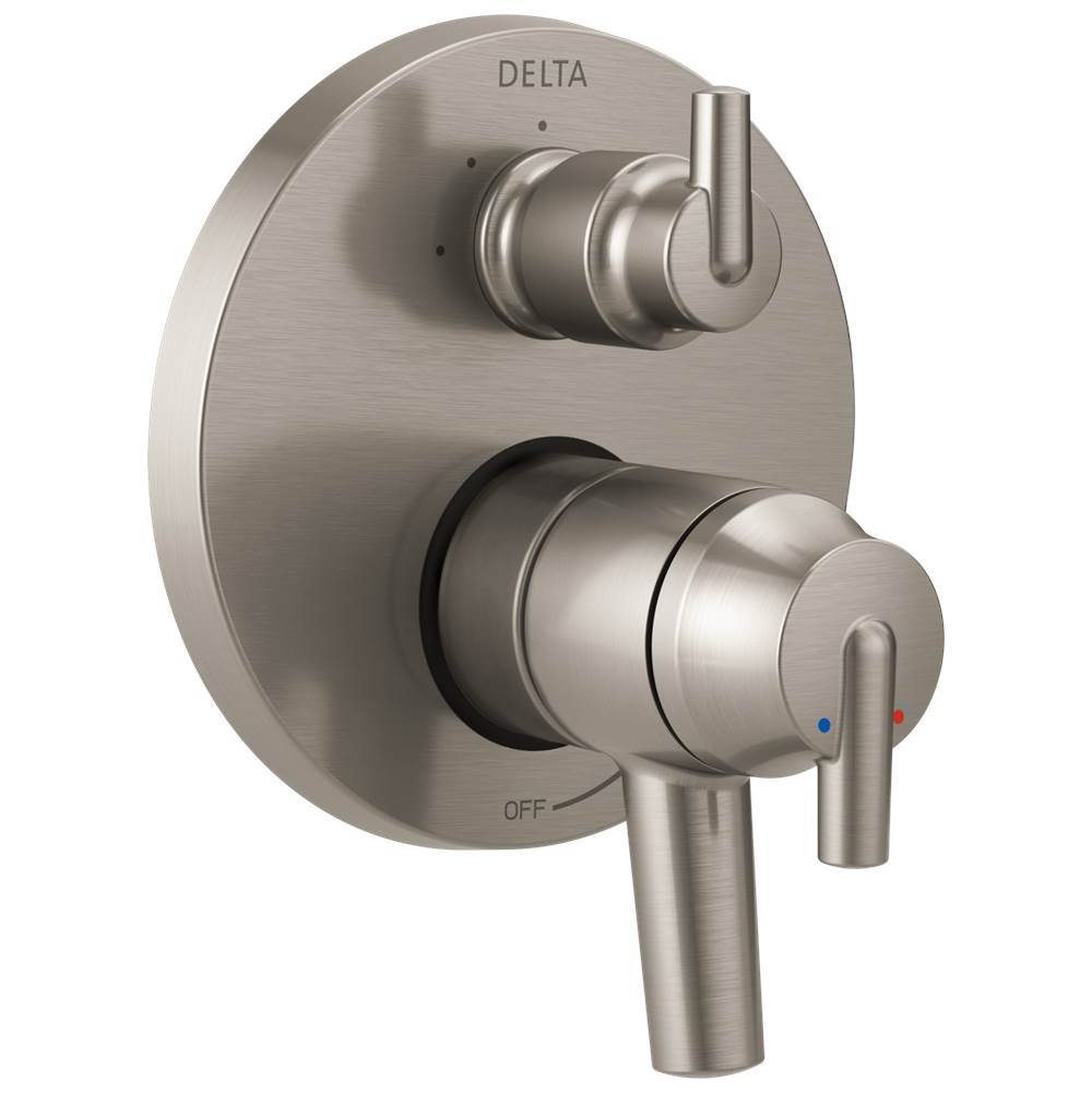 Trinsic Contemporary Two Handle Monitor 17 Series Valve Trim with 3-Setting Integrated Diverter