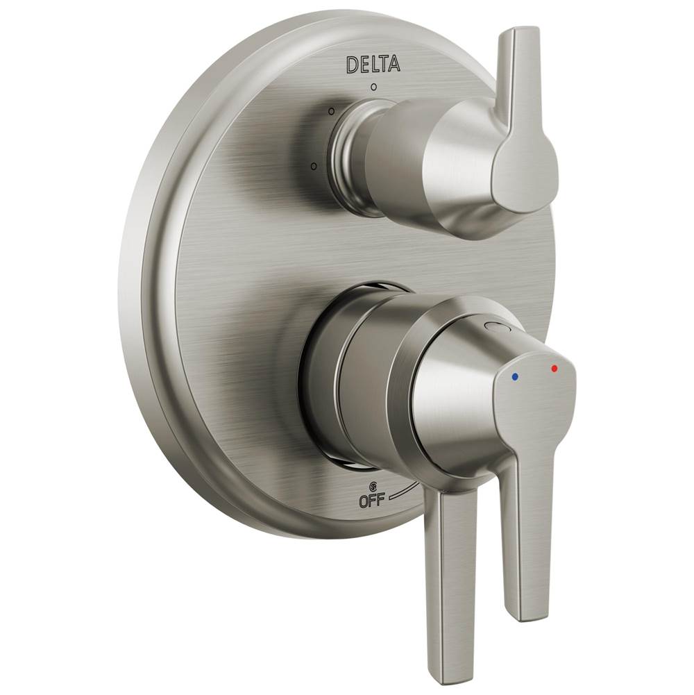 Delta Faucet - GaleonE 17S Integrated Diverter Trim - 3 Setting - Lumicoat® Stainless