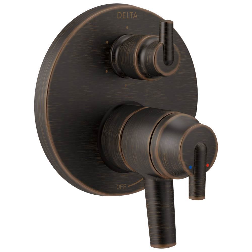 Trinsic Contemporary Two Handle Monitor 17 Series Valve Trim with 6-Setting Integrated Diverter