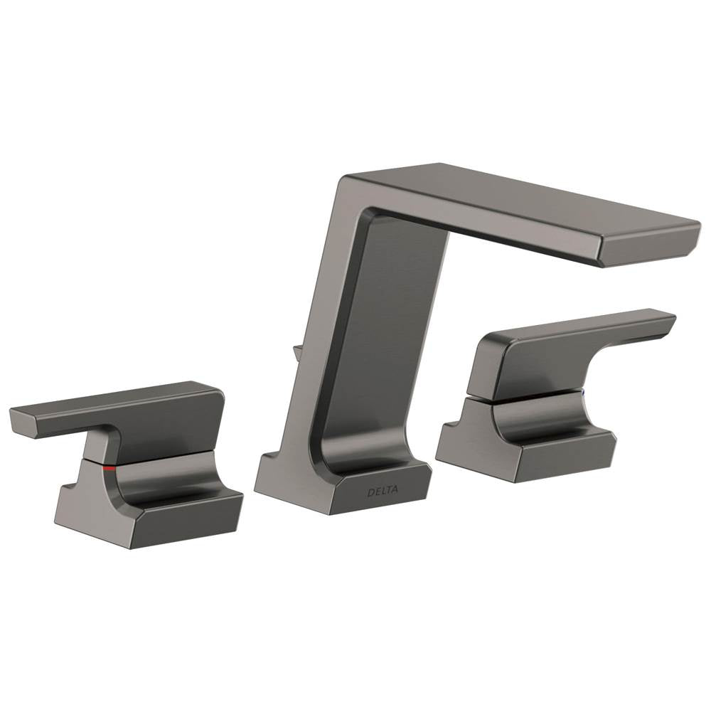 Delta Faucet - PivotalE Roman Tub Trim - Lumicoat® Black Stainless