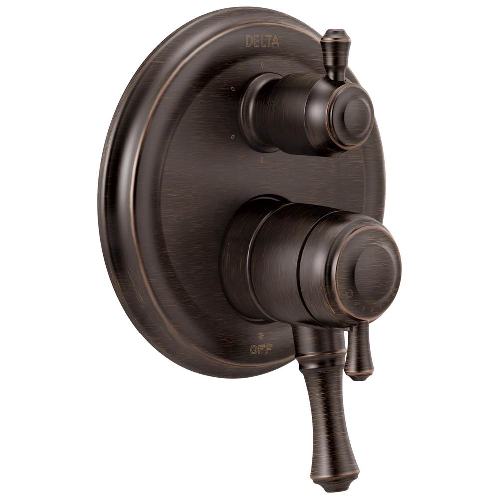 Delta Faucet - CassidyE Traditional 2-Handle Monitor 17 Series Valve Trim with 6-Setting Integrated Diverter - Venetian Bronze