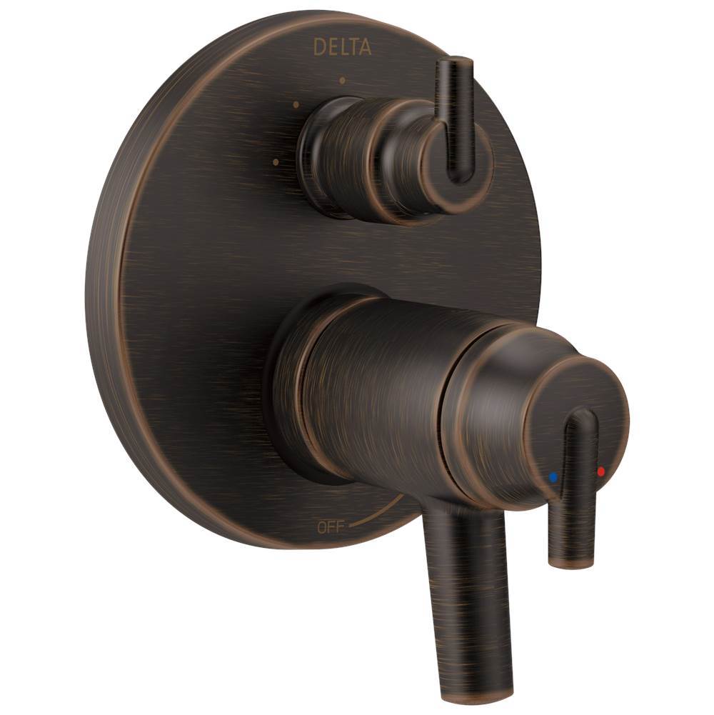 Trinsic Contemporary Two Handle TempAssure 17T Series Valve Trim with 3-Setting Integrated Diverter