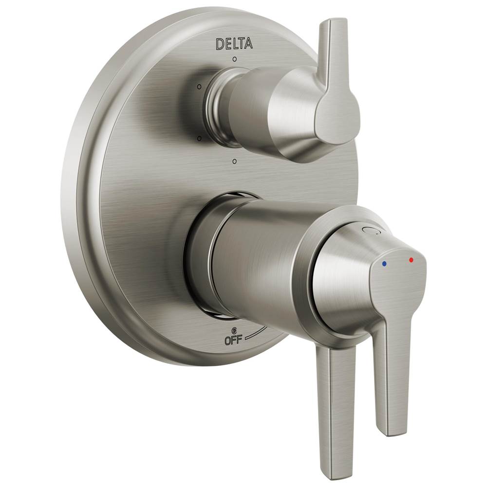 Delta Faucet - GaleonE 17T S Integrated Diverter Trim-6 Setting - Lumicoat® Stainless