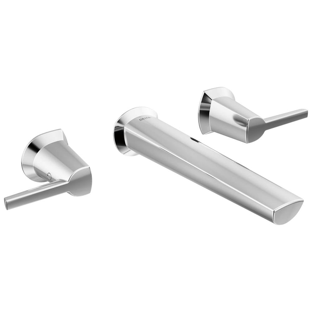 Delta Faucet - GaleonE Two Handle Wall Mount Bathroom Faucet - Lumicoat® Chrome