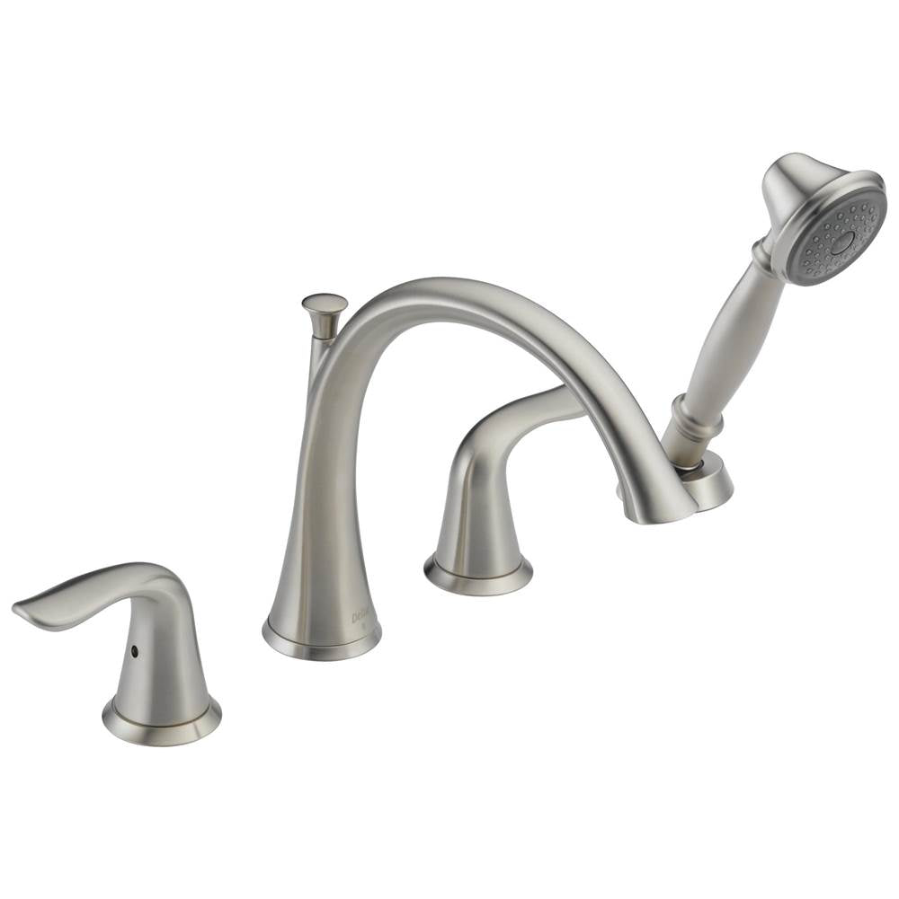 Delta Faucet - Lahara Roman Tub with Handshower Trim - Stainless