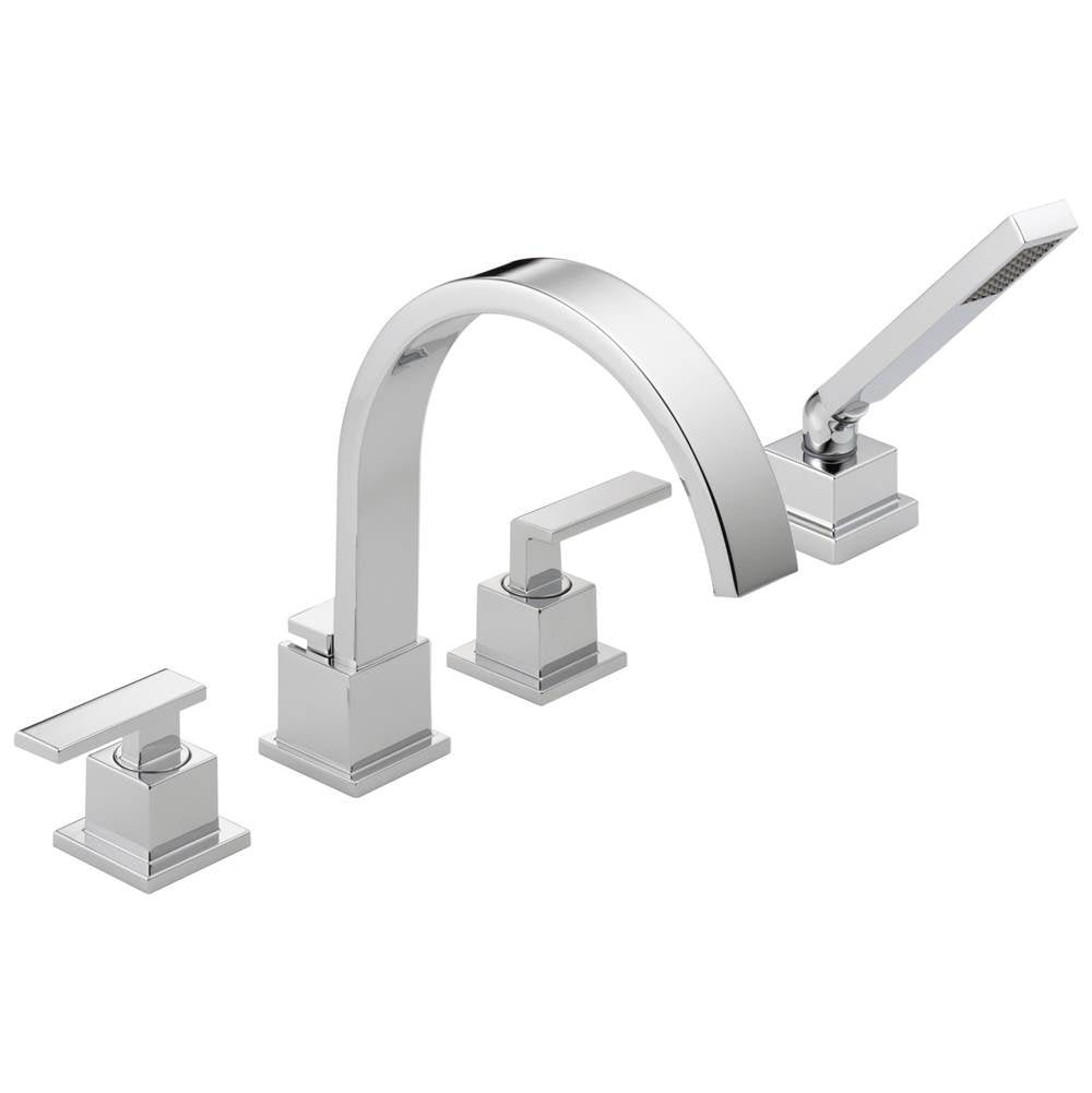 Delta Faucet - Vero Roman Tub Trim with Hand Shower - Chrome