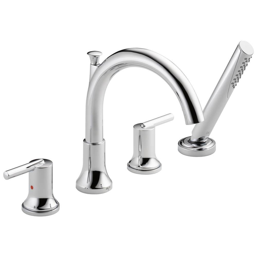 Delta Faucet - Trinsic Roman Tub with Hand Shower Trim - Chrome