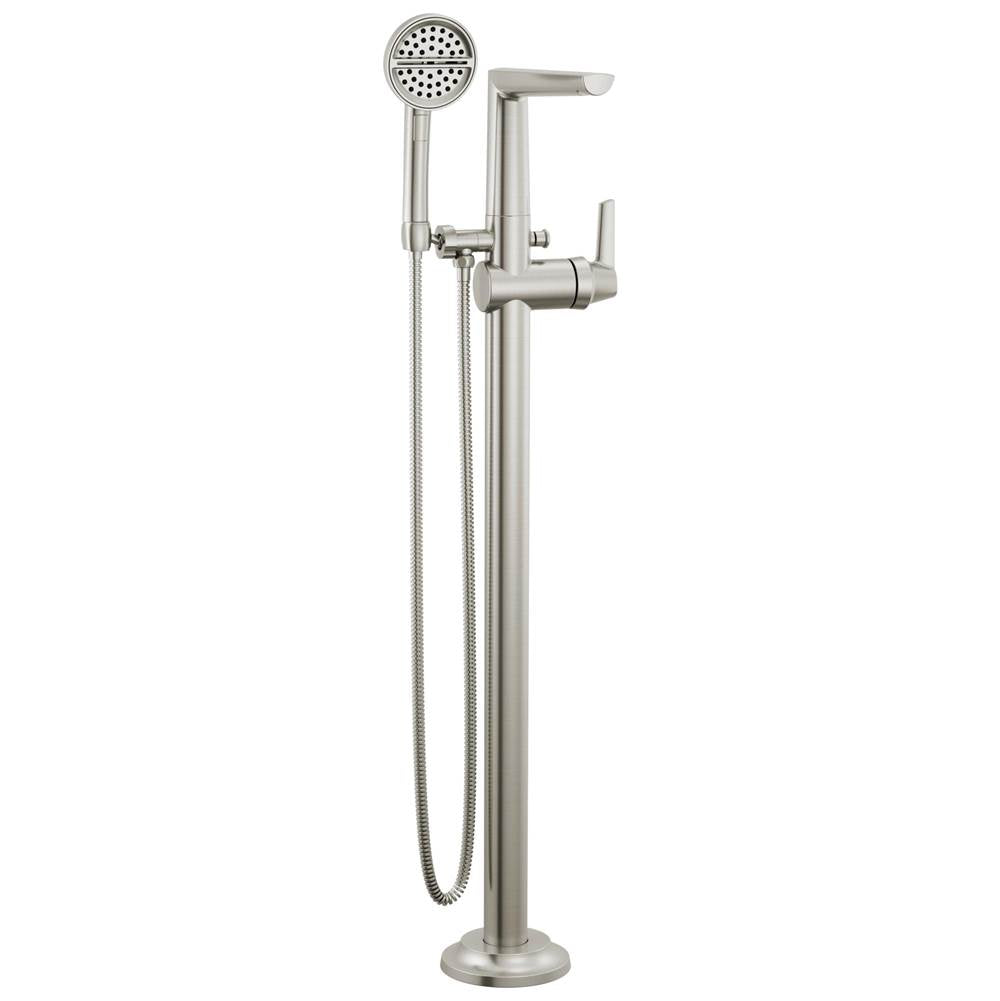 Delta Faucet - GaleonE Free Standing Tub Filler - Lumicoat® Stainless