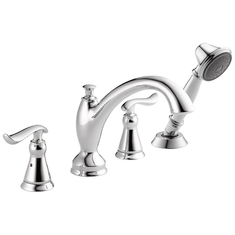 LindenE Roman Tub with Hand Shower Trim