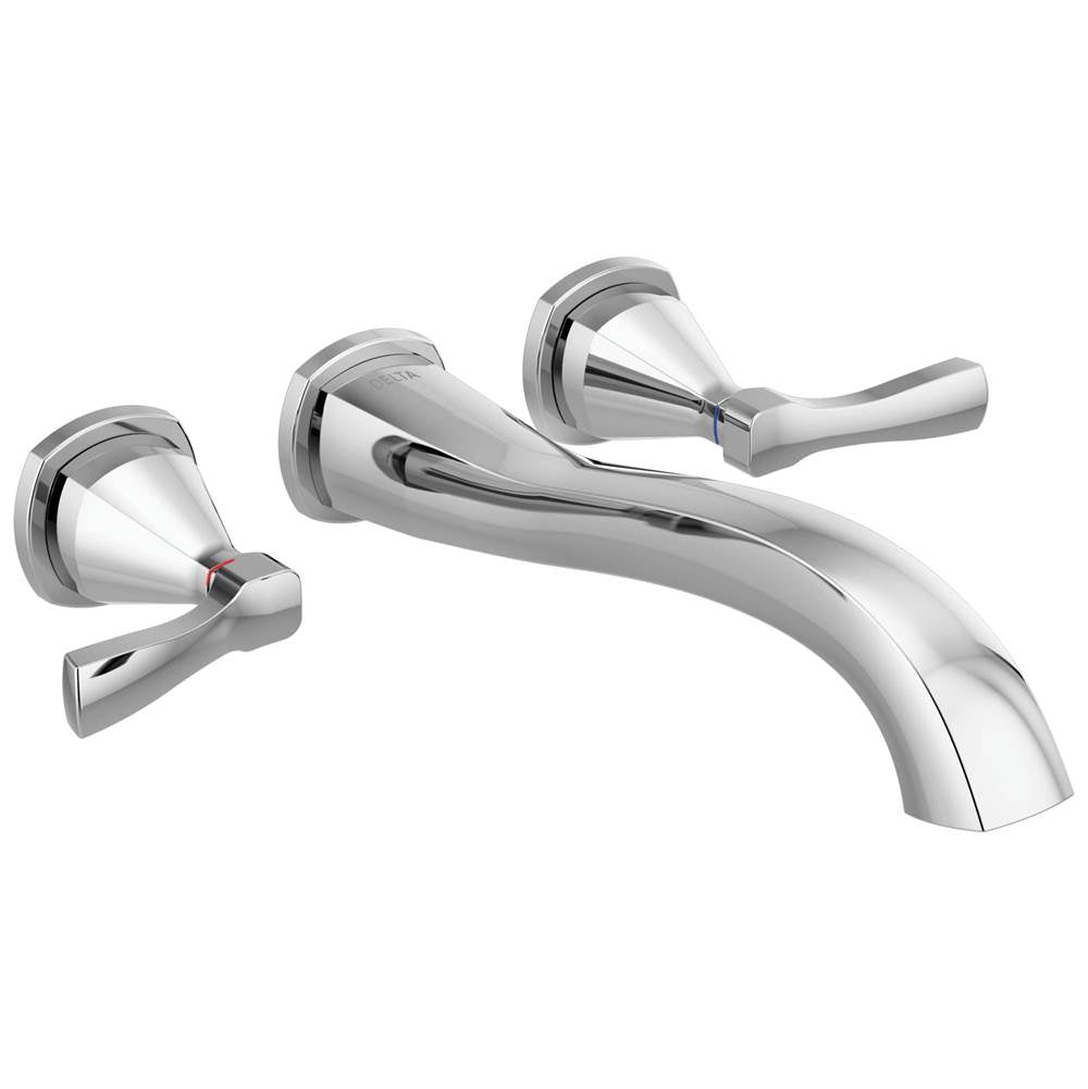 Delta Faucet - Stryke Wall Mounted Tub Filler - Lumicoat Chrome
