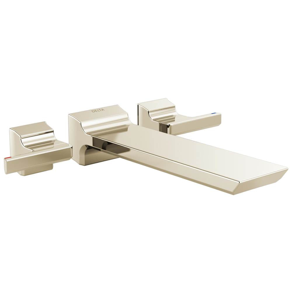 Delta Faucet - PivotalE Wall Mount Tub Filler Trim - Lumicoat® Polished Nickel