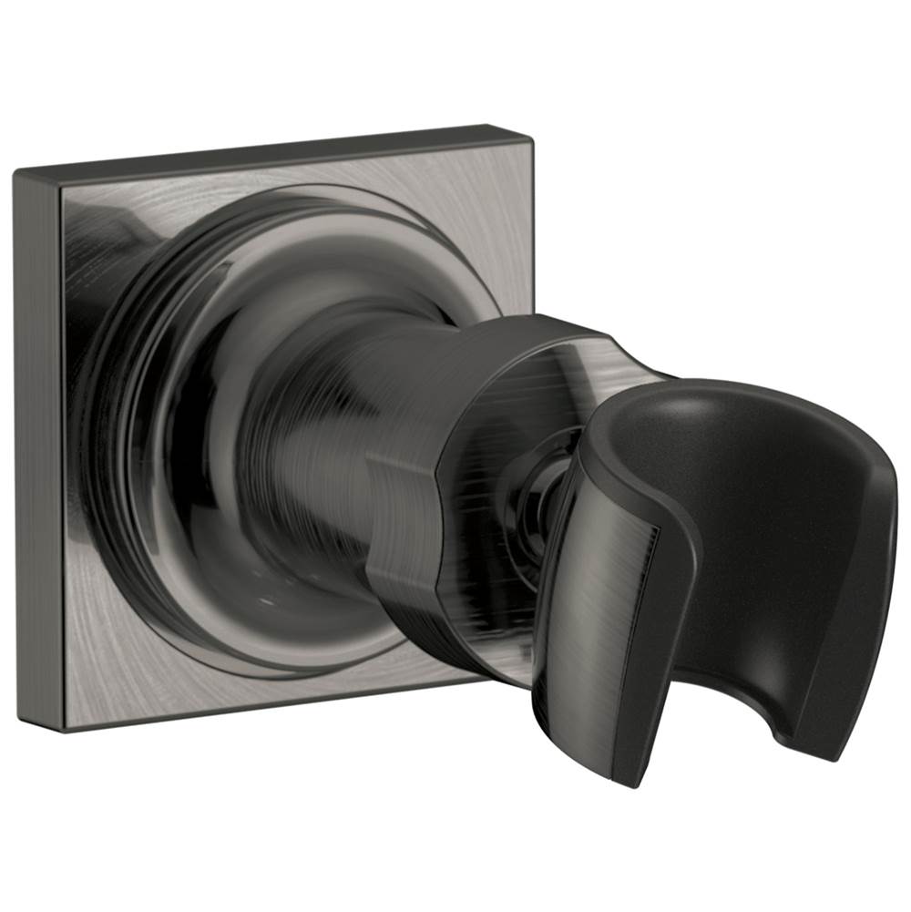 Delta Faucet - Universal Showering Components Adjustable Wall Mount for Hand Shower - Lumicoat® Black Stainless