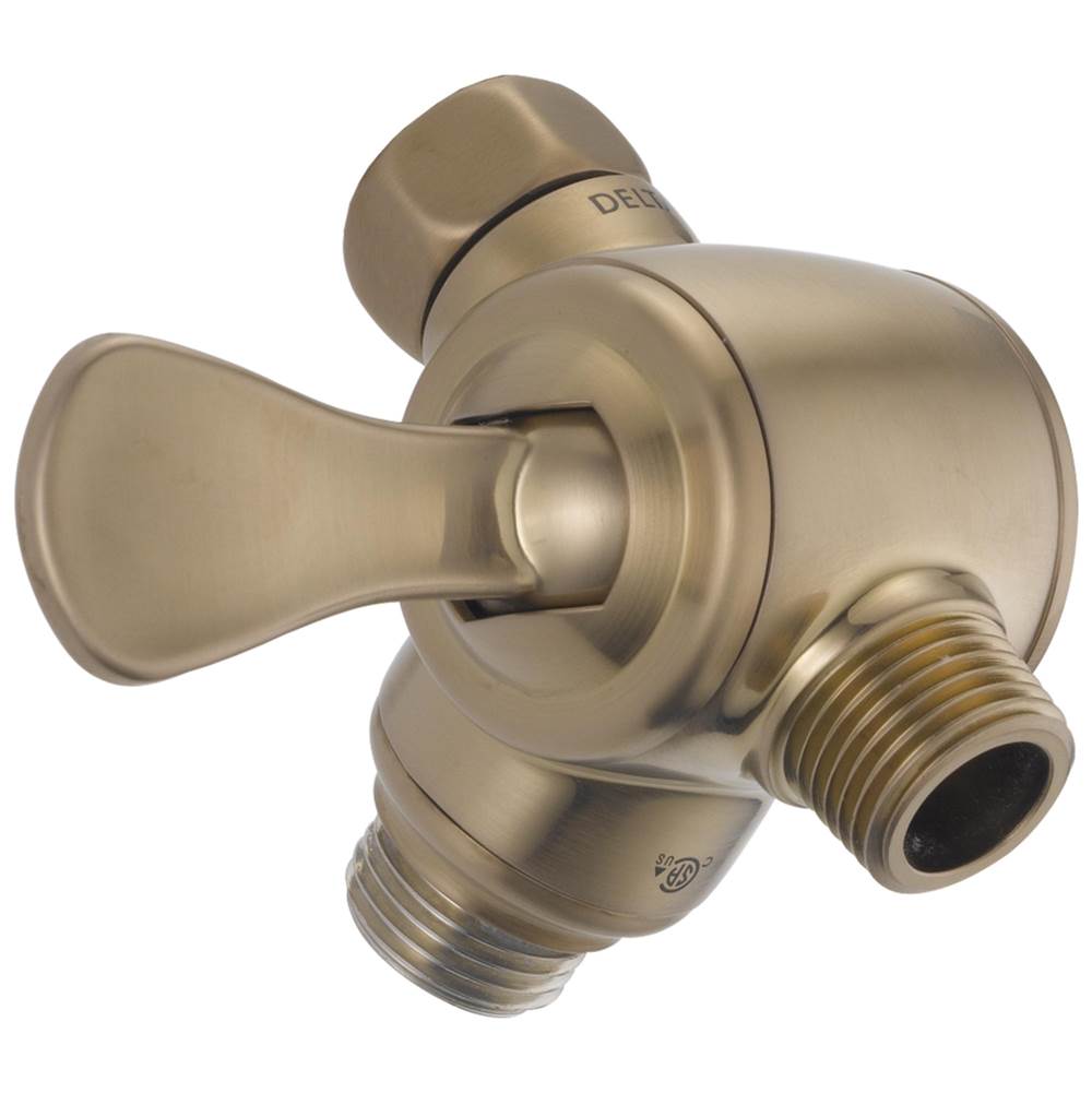 Delta Faucet - Universal Showering Components 3-Way Shower Arm Diverter for Hand Shower - Champagne Bronze