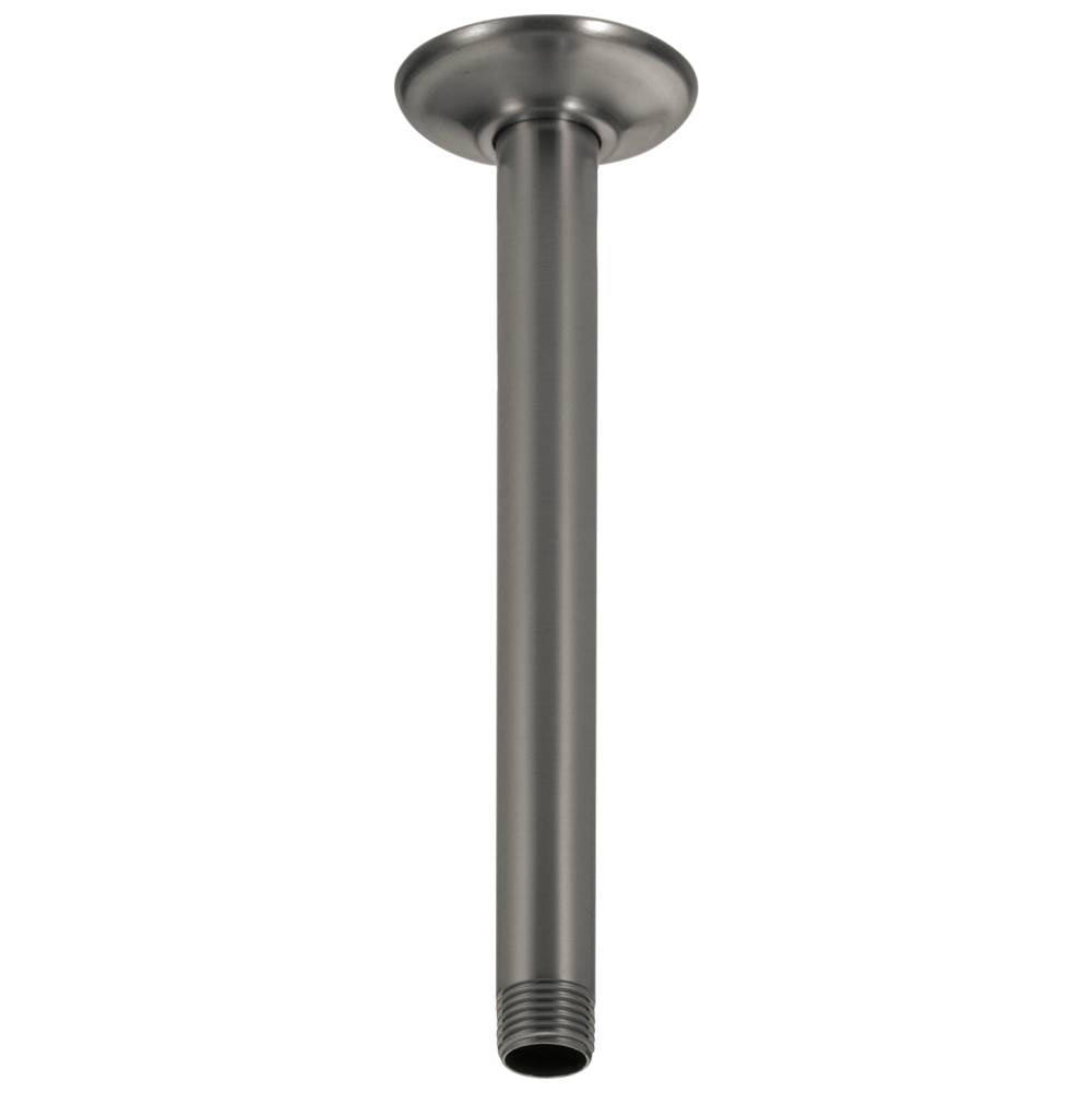 Delta Faucet - Universal Showering Components Ceiling Mount Shower Arm & Flange - Black Stainless