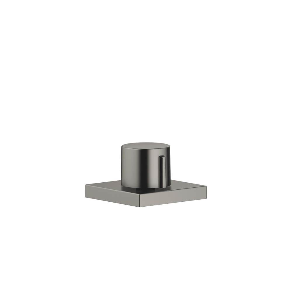 Dornbracht - Strainer Waste With Control Handle In Dark Platinum M - Dark Platinum Matt