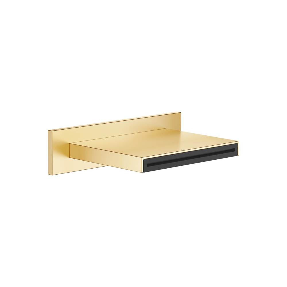 Dornbracht - Water Sheet Cascade Spout For Wall-Mounted Installation In Brushed Durabrass - Brushed Durabrass