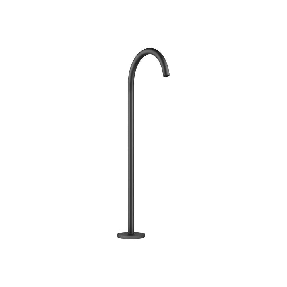Dornbracht - Meta Tub Spout Without Diverter For Freestanding Installation In Black Matte - Black Matte
