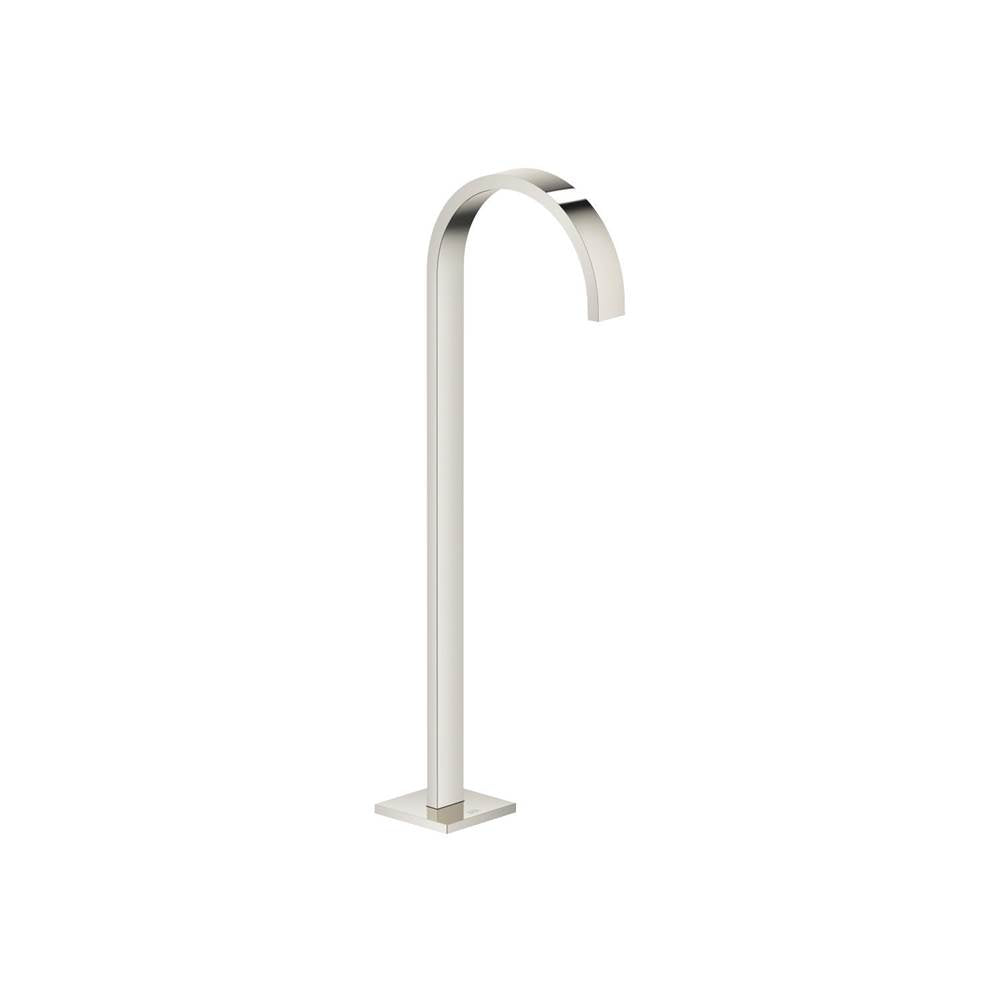 Dornbracht - MEM Tub Spout Without Diverter For Freestanding Installation In Platinum - Platinum