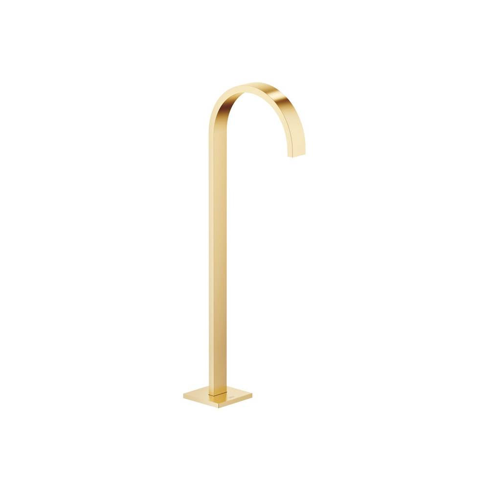 Dornbracht - MEM Tub Spout Without Diverter For Freestanding Installation In Brushed Durabrass - Brushed Durabrass