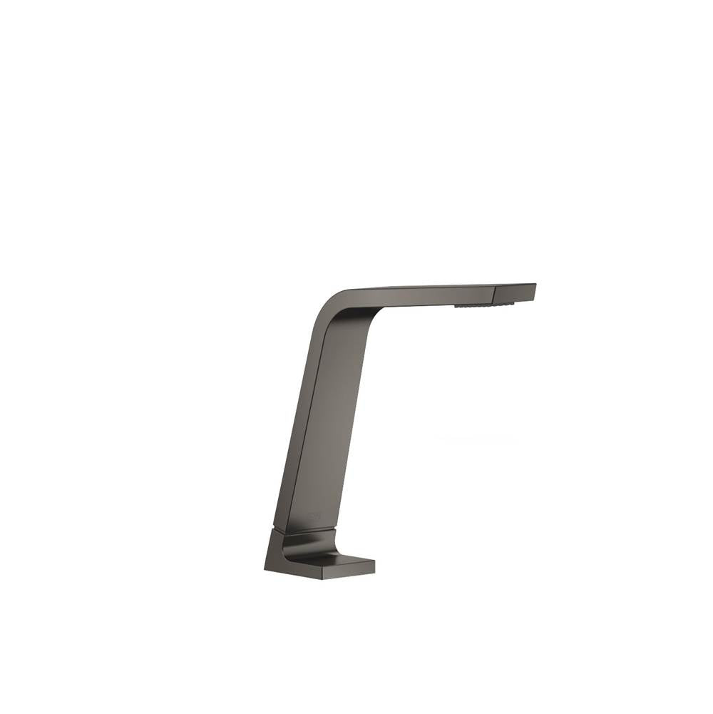 Dornbracht - CL.1 Lavatory Spout, Deck-Mounted Without Drain In Dark Platinum Matte - Dark platinum matte