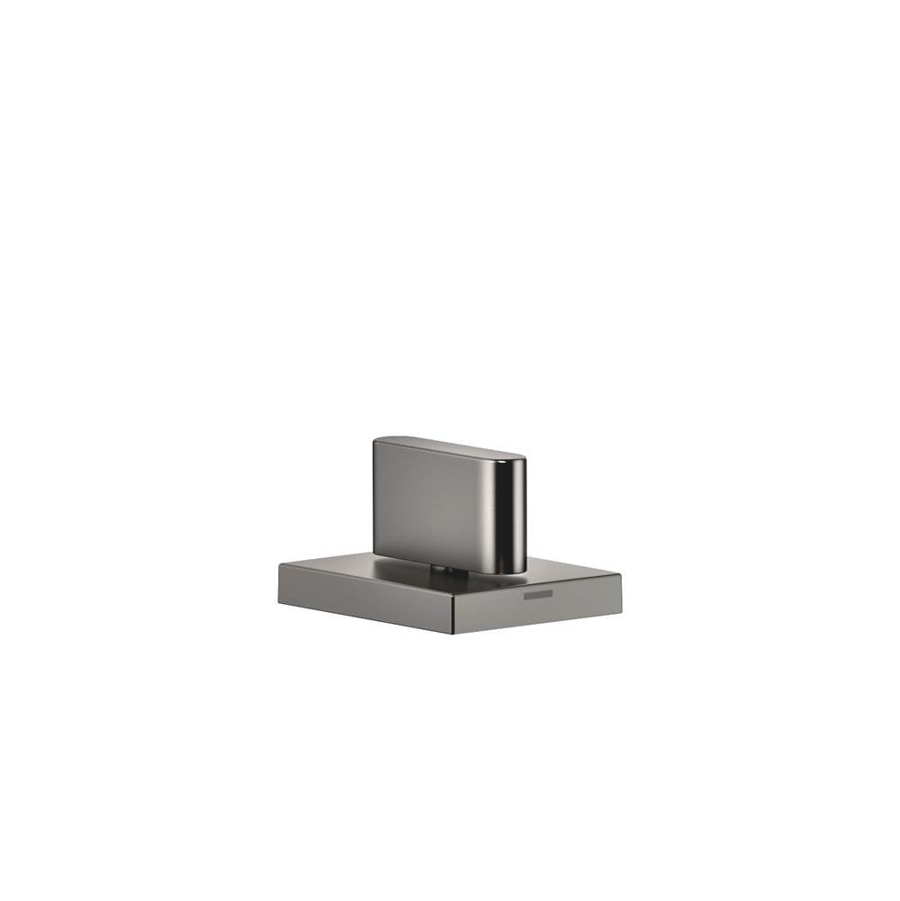 Dornbracht - CL.1 Deck Valve Counter-Clockwise Closing Hot In Dark Platinum Matte - Dark platinum matte