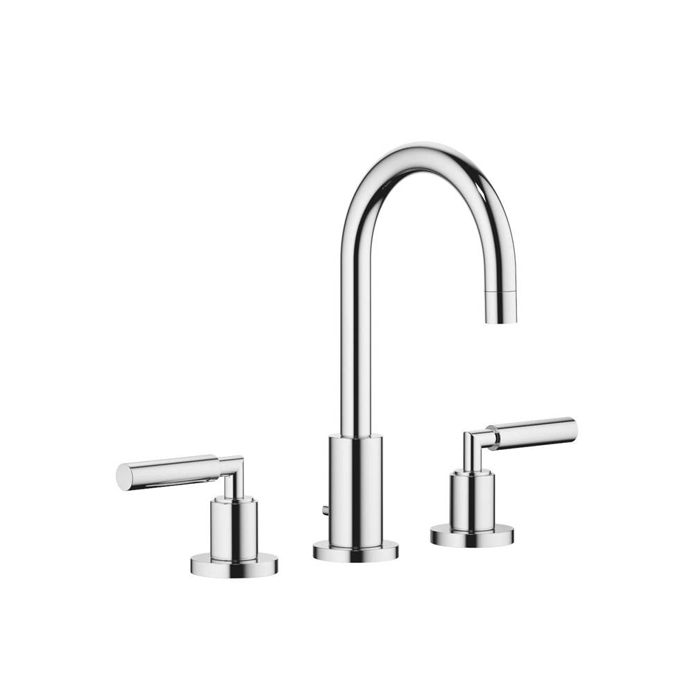 Dornbracht - Three-Hole Lavatory Mixer With Drain In Brushed Durabrass - Brushed Durabrass