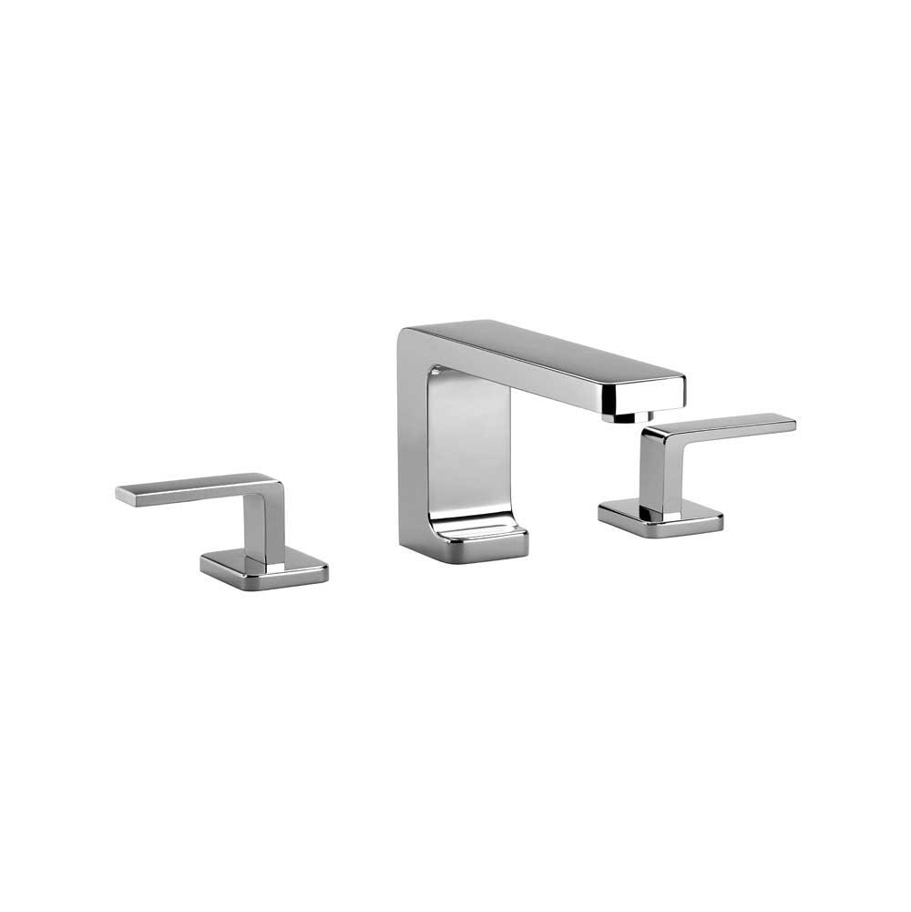 Dornbracht - LULU Three-Hole Lavatory Mixer With Drain In Platinum Matte - Platinum Matte