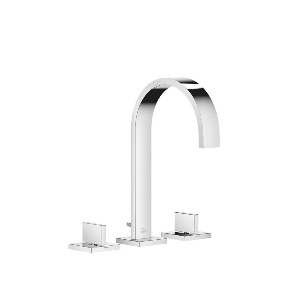 Dornbracht - Three-Hole Lavatory Mixer With Drain In Brushed Durabrass - Brushed Durabrass