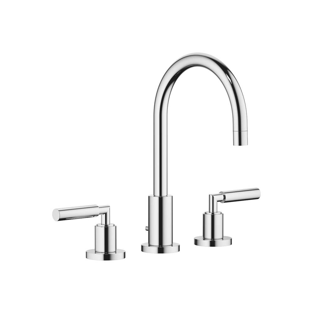 Dornbracht - Three-Hole Lavatory Mixer With Drain In Brushed Durabrass - Brushed Durabrass
