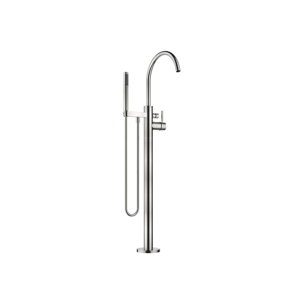 Dornbracht - Meta Single-Lever Tub Mixer For Freestanding Installation With Hand Shower Set In Platinum Matte - Platinum Matte