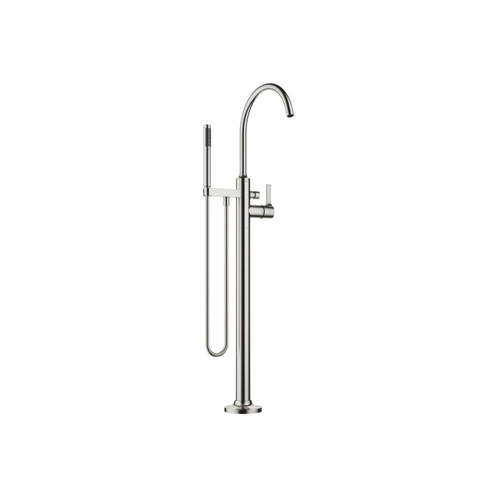Dornbracht - VAIA Single-Lever Tub Mixer For Freestanding Installation With Hand Shower Set In Platinum Matte - Platinum Matte