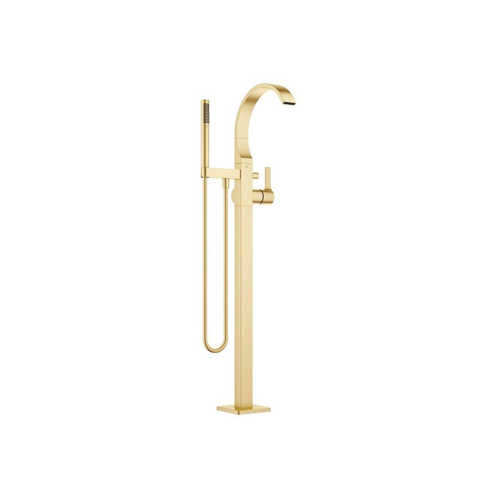 Dornbracht - CYO Single-Lever Tub Mixer For Freestanding Installation With Hand Shower Set In Brushed Durabrass - Brushed Durabrass