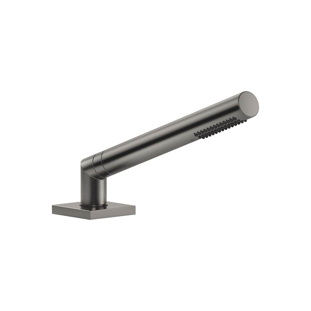 Dornbracht - Symetrics Hand Shower Set For Deck-Mounted Tub Installation In Dark Platinum Matte - Dark platinum matte