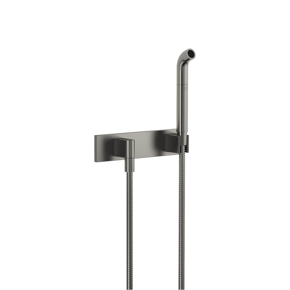 Dornbracht - Affusion Pipe With Cover Plate In Dark Platinum Matte - Dark platinum matte