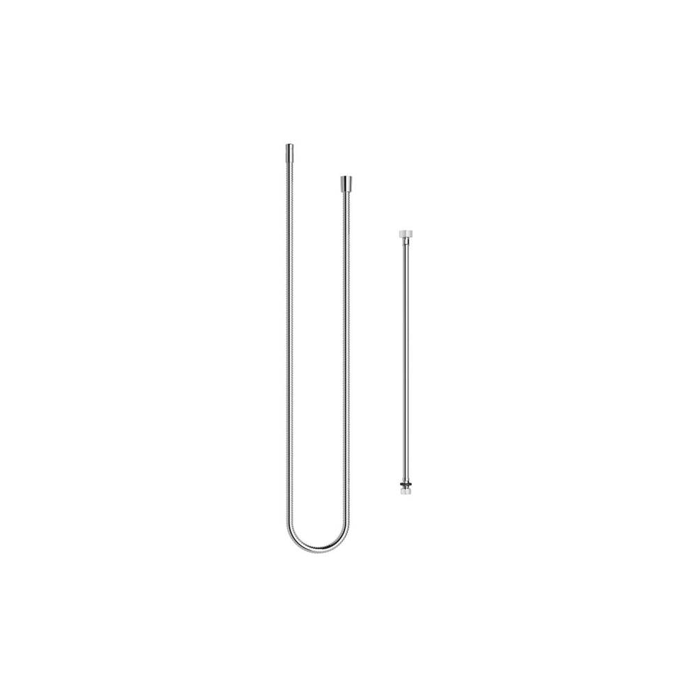 Dornbracht - Metal Shower Hose Two-Piece 1/2'' X 3/8'' X 88-5/8'' In Polished Chrome - Polished Chrome