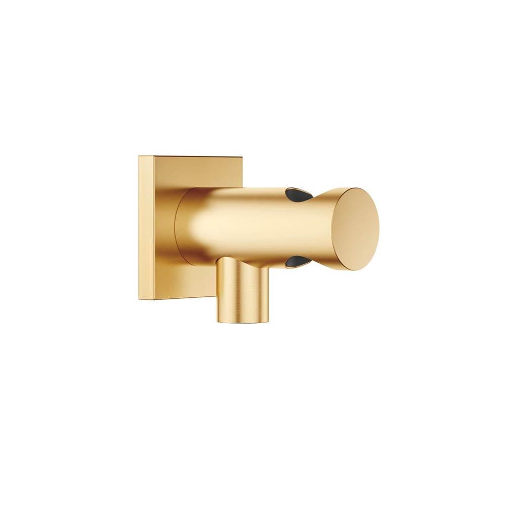 Dornbracht - Wall Elbow With Integrated Wall Bracket In Brushed Durabrass - Brushed Durabrass