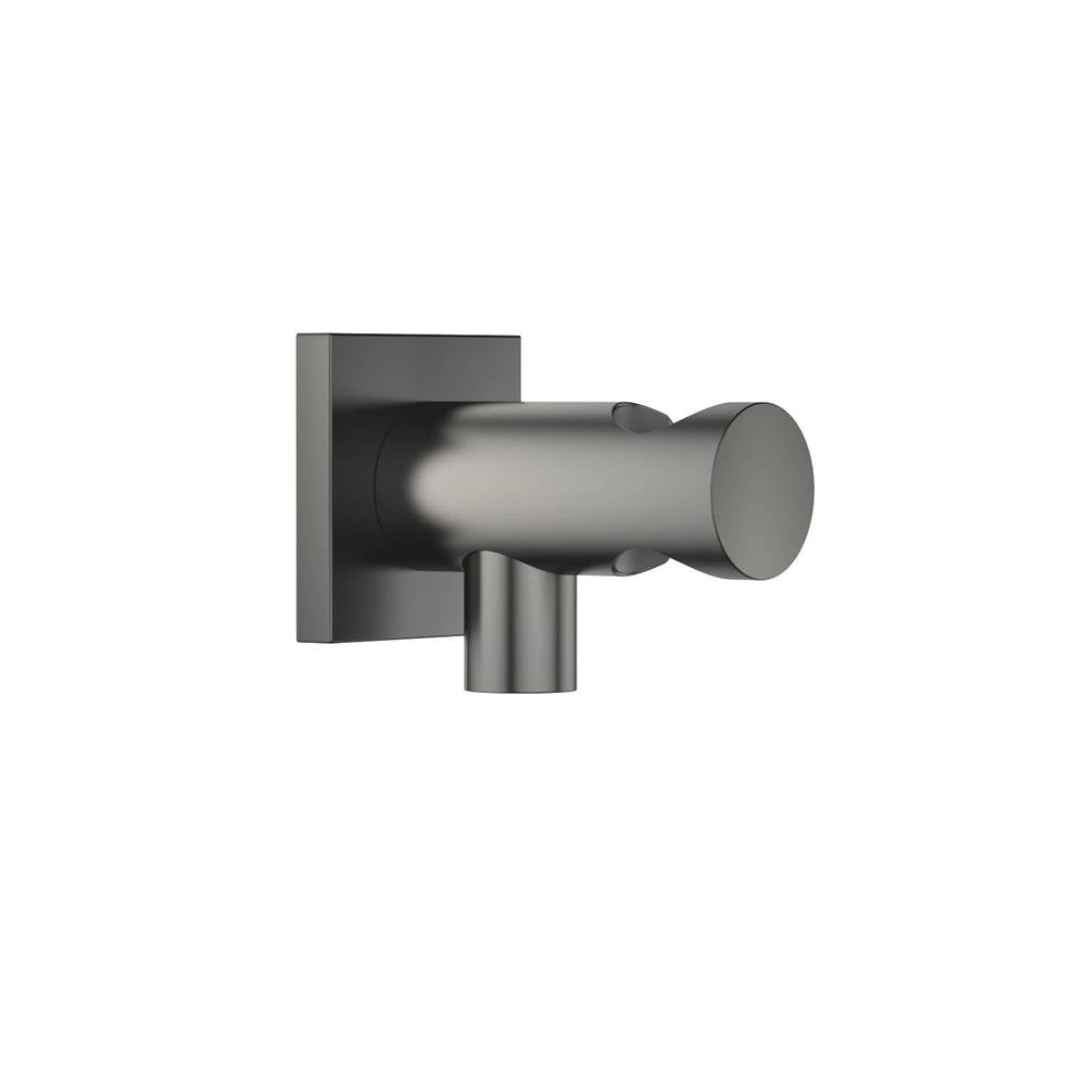 Dornbracht - Wall Elbow With Integrated Wall Bracket In Dark Platinum Matte - Dark platinum matte
